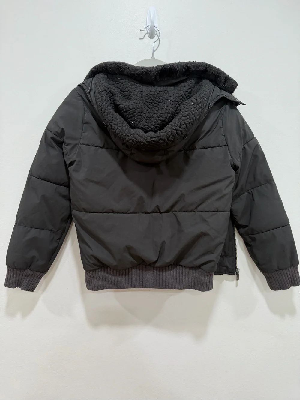 Abercrombie Kids Black Puffer Jacket Girls Size 11/12